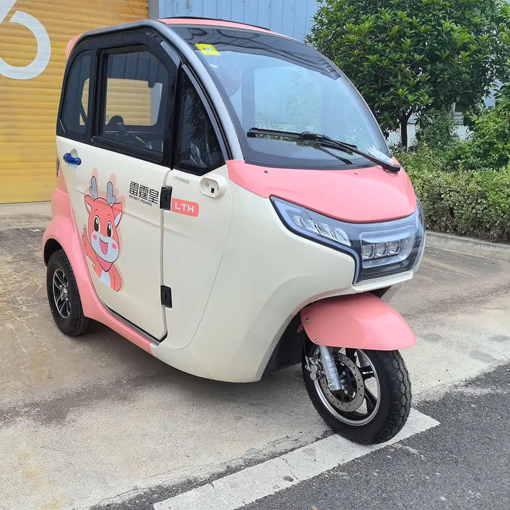 Q6 Cabin Trike The Enclosed Electric Tricycle - Runner Scooter   Lightweight Mobility Solutions
