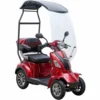 Electric Mobility Scooter With A Canopy